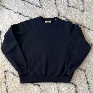 Buck Mason navy blue Crewneck sweatshirt